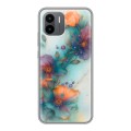 Дизайнерский силиконовый чехол для Xiaomi Redmi A2 Акварельные цветы