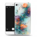 Дизайнерский пластиковый чехол для Lenovo S90 Акварельные цветы