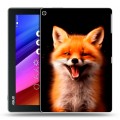 Дизайнерский силиконовый чехол для ASUS ZenPad 10 Лиса