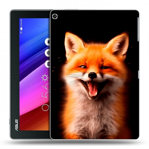 Дизайнерский силиконовый чехол для ASUS ZenPad 10 Лиса