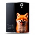 Дизайнерский силиконовый чехол для Homtom HT7 Лиса