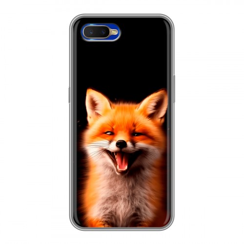 Дизайнерский силиконовый чехол для OPPO RX17 Neo Лиса