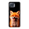 Дизайнерский силиконовый чехол для OPPO Reno4 Lite Лиса