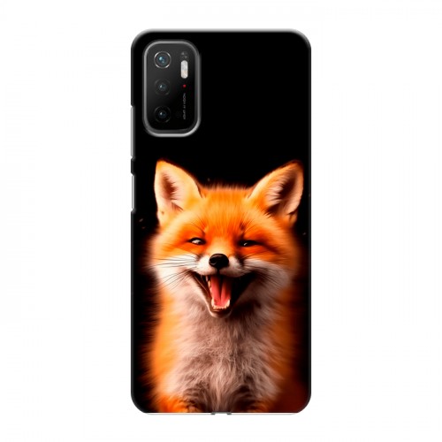Дизайнерский силиконовый чехол для Xiaomi Poco M3 Pro Лиса