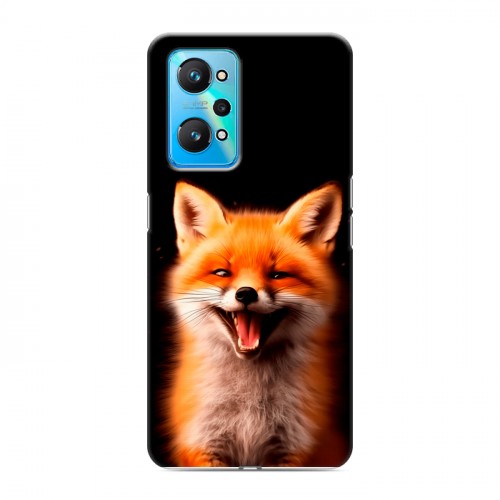Дизайнерский силиконовый чехол для Realme GT Neo 2 Лиса
