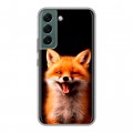 Дизайнерский пластиковый чехол для Samsung Galaxy S22 Лиса