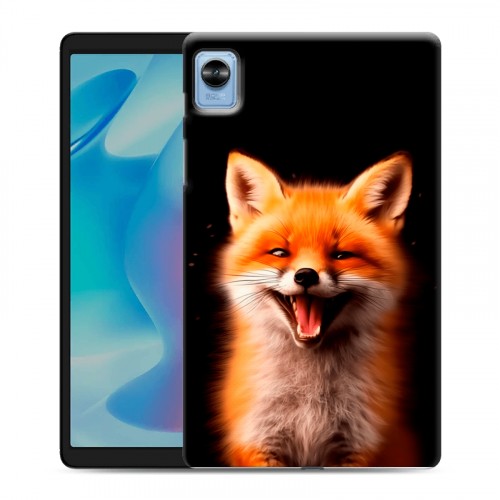 Дизайнерский силиконовый чехол для Realme Pad Mini Лиса