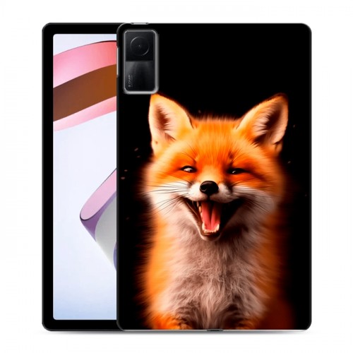 Дизайнерский силиконовый чехол для Xiaomi RedMi Pad Лиса