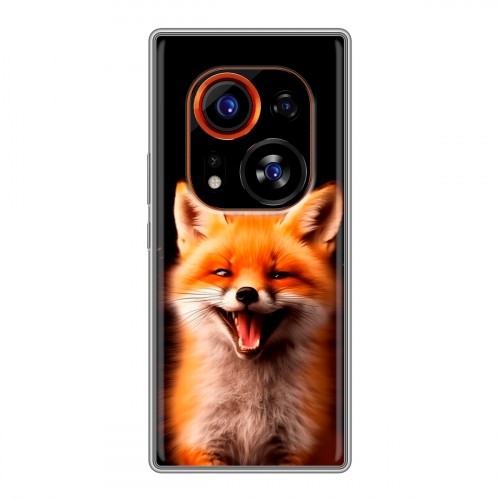 Дизайнерский силиконовый чехол для Tecno Phantom X2 Pro Лиса