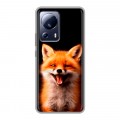 Дизайнерский силиконовый чехол для Xiaomi 13 Lite Лиса
