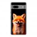 Дизайнерский пластиковый чехол для Google Pixel 7A Лиса