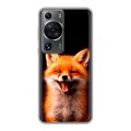 Дизайнерский силиконовый чехол для Huawei P60 Лиса