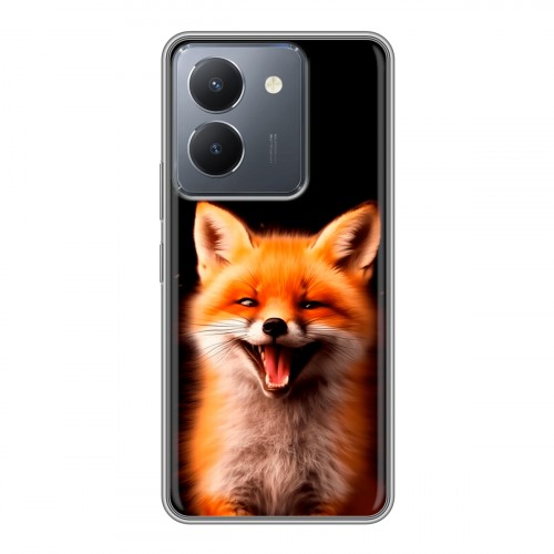 Дизайнерский силиконовый чехол для Vivo Y36 Лиса