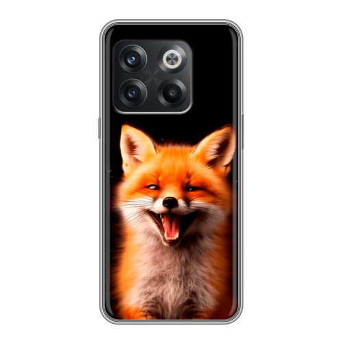 Дизайнерский силиконовый чехол для OnePlus 10T Лиса