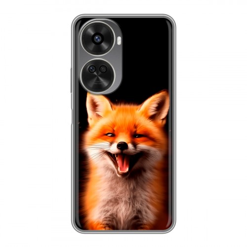 Дизайнерский силиконовый чехол для Huawei Nova 11 SE Лиса