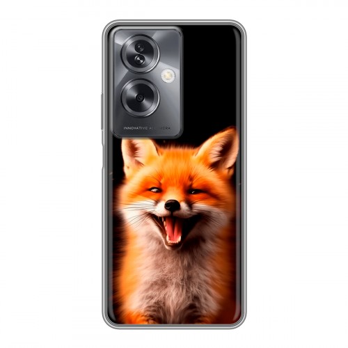 Дизайнерский силиконовый чехол для OnePlus Nord N30 SE 5G Лиса