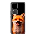 Дизайнерский силиконовый чехол для Vivo V30 5G Лиса