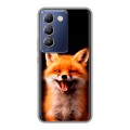 Дизайнерский пластиковый чехол для Vivo V30 Lite Лиса
