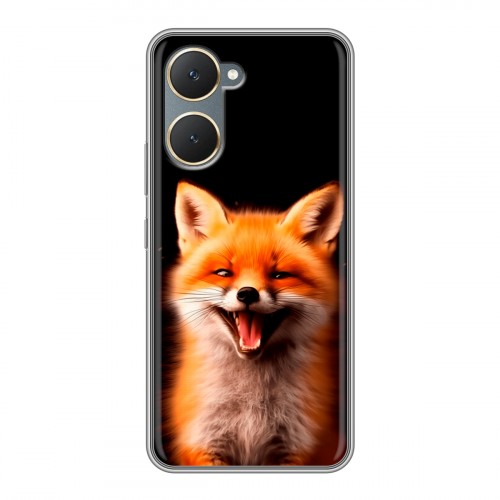 Дизайнерский силиконовый чехол для Vivo Y03 Лиса