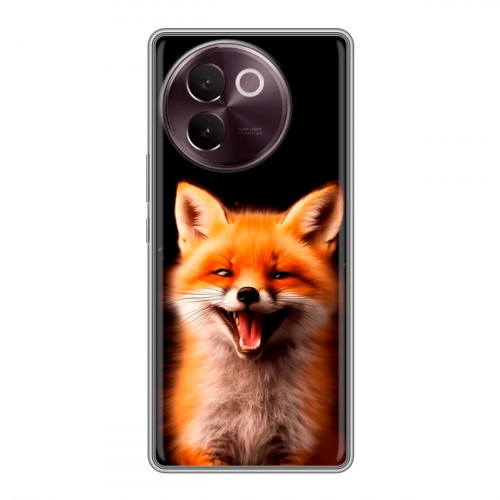 Дизайнерский силиконовый чехол для Vivo V30e Лиса