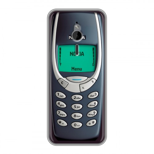 Дизайнерский силиконовый чехол для Nokia 230 Старый телефон