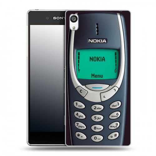 Дизайнерский пластиковый чехол для Sony Xperia E5 Старый телефон