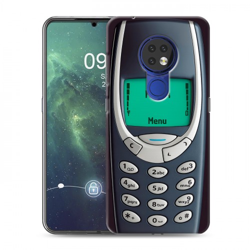 Дизайнерский силиконовый чехол для Nokia 6.2 Старый телефон