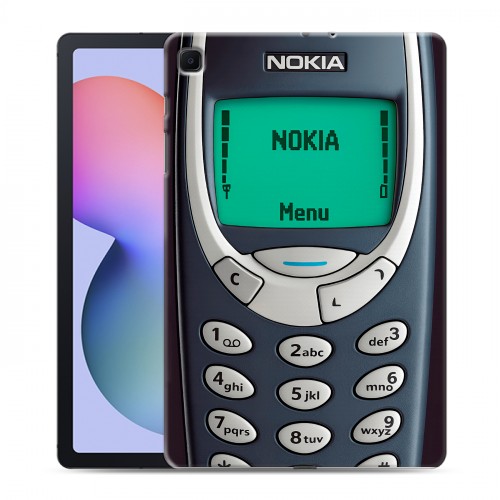 Дизайнерский силиконовый чехол для Samsung Galaxy Tab S6 Lite Старый телефон