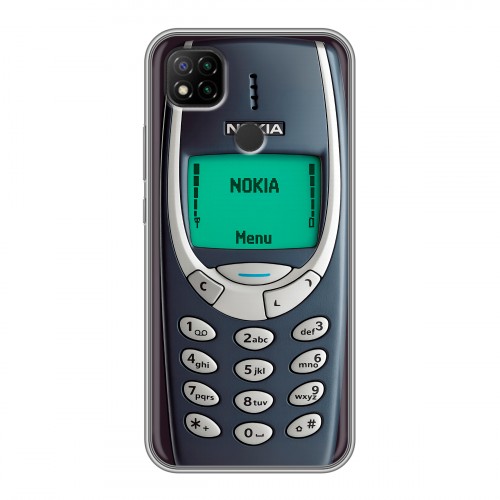 Дизайнерский силиконовый чехол для Xiaomi RedMi 9C Старый телефон