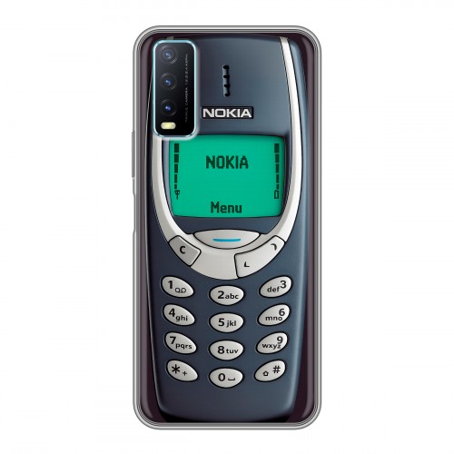 Дизайнерский силиконовый чехол для Vivo Y20 Старый телефон