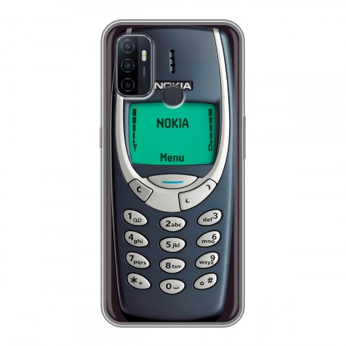 Дизайнерский силиконовый чехол для OPPO A53 Старый телефон