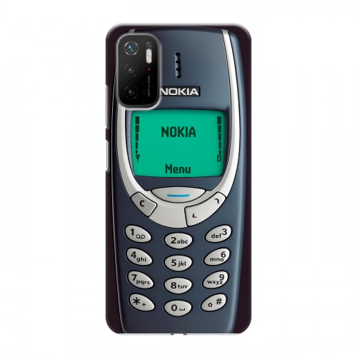 Дизайнерский силиконовый чехол для Xiaomi Poco M3 Pro Старый телефон