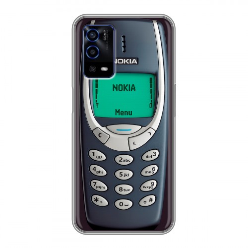 Дизайнерский силиконовый с усиленными углами чехол для OPPO A55 Старый телефон