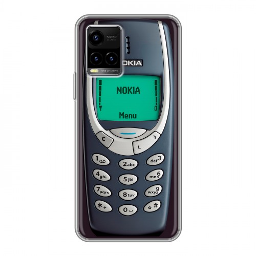 Дизайнерский силиконовый чехол для Vivo Y33s Старый телефон