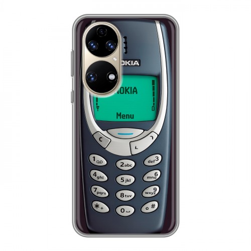 Дизайнерский силиконовый чехол для Huawei P50 Pro Старый телефон