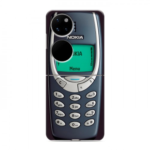 Дизайнерский пластиковый чехол для Huawei P50 Pocket Старый телефон