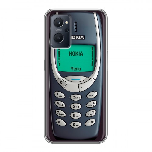 Дизайнерский силиконовый чехол для Realme 9i Старый телефон