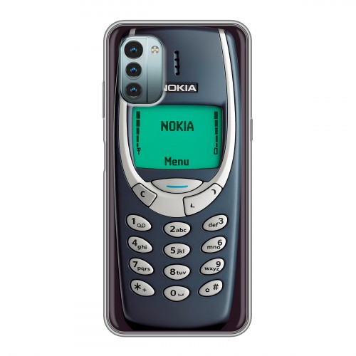 Дизайнерский силиконовый чехол для Nokia G11 Старый телефон