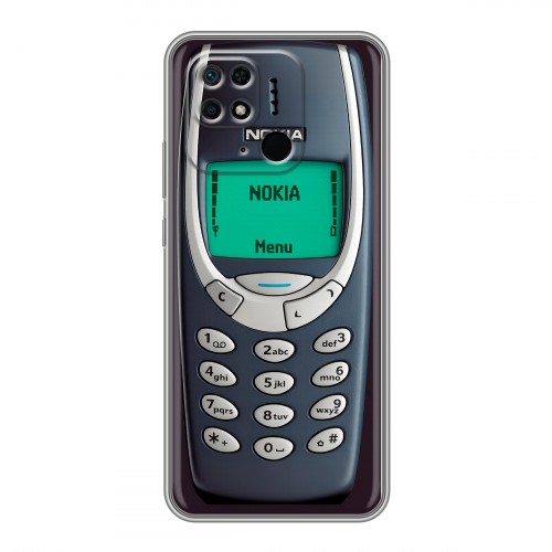 Дизайнерский силиконовый чехол для Xiaomi Redmi 10C Старый телефон