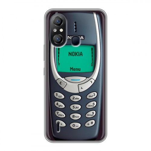 Дизайнерский силиконовый чехол для Itel A49 Старый телефон