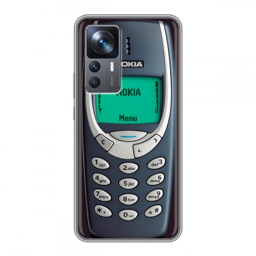 Дизайнерский силиконовый чехол для Xiaomi 12T Старый телефон