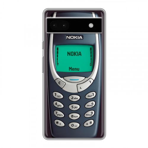 Дизайнерский силиконовый чехол для Google Pixel 6a Старый телефон