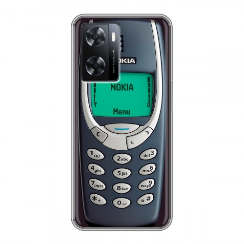 Дизайнерский силиконовый чехол для OPPO A57s Старый телефон