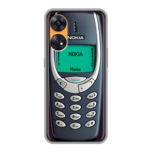 Дизайнерский силиконовый чехол для OPPO Reno8 T Старый телефон