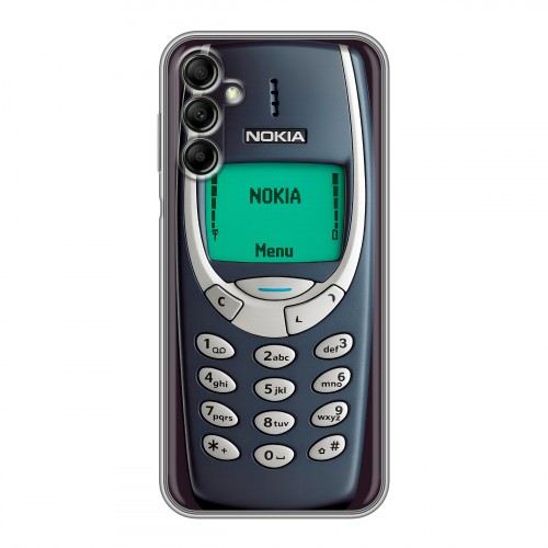 Дизайнерский силиконовый чехол для Samsung Galaxy A14 Старый телефон