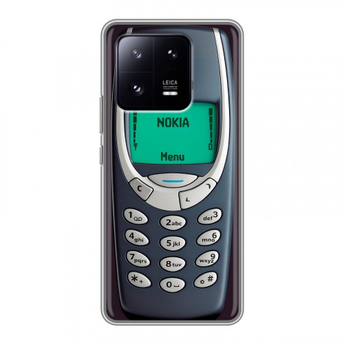 Дизайнерский силиконовый чехол для Xiaomi 13 Pro Старый телефон