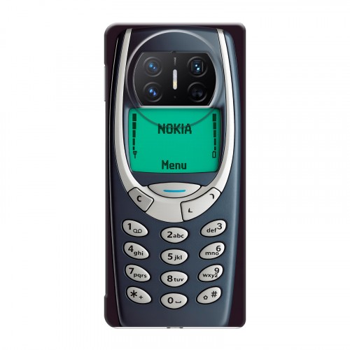 Дизайнерский пластиковый чехол для Huawei Mate X3 Старый телефон