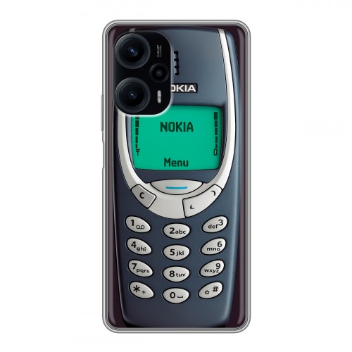 Дизайнерский силиконовый чехол для XIaomi Poco F5 Старый телефон