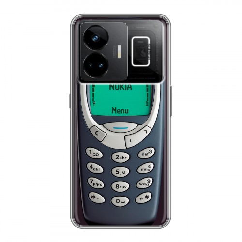 Дизайнерский силиконовый чехол для Realme GT3 Старый телефон