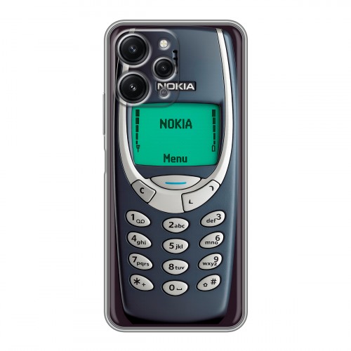 Дизайнерский силиконовый чехол для Xiaomi RedMi 12 Старый телефон